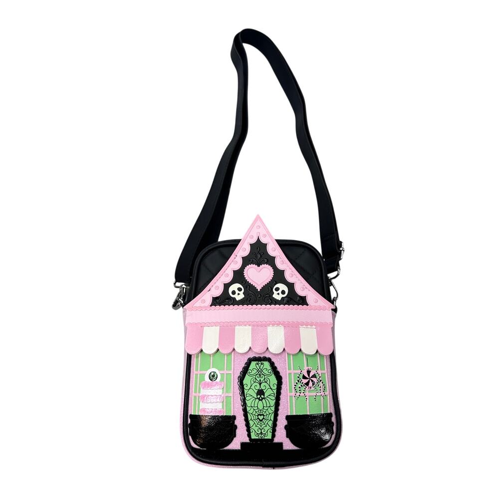 Bath & Body Works Haunted House Coffin Crossbody Bag Pink